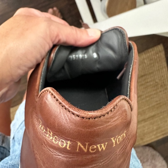 To Boot New York Adam Derrick Leather Sneaker Size 9 - Picture 12 of 12